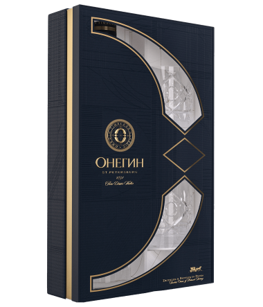 Vodka Onegin 0.7L with Glasses - Vodka | TheHouse