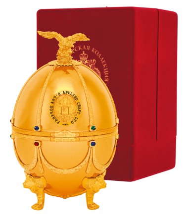 Водка “Императорская Коллекция” Супер Премиум (золотая в форме яйца Фаберже) - Водка | TheHouse