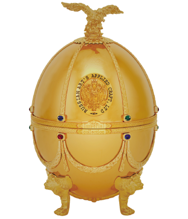 Օղի «Իմպերիալ Հավաքածու» Սուպեր Պրեմիում (ոսկեգույն դեկորատիվ ձվի մեջ)
