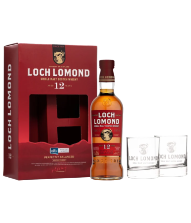 Whisky Loch Lomond 12 + 2 glasses - Whiskey | TheHouse