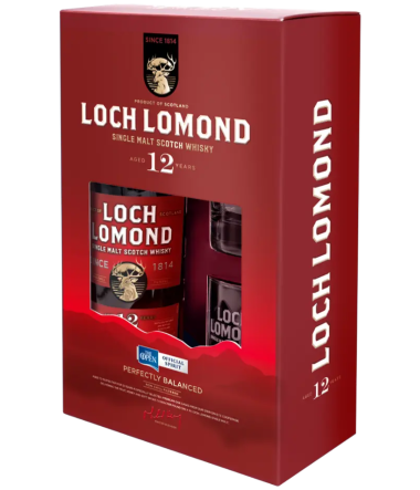Whisky Loch Lomond 12 + 2 glasses - Whiskey | TheHouse