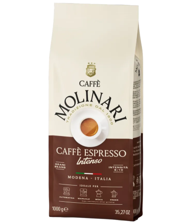 Caffe Molinari Espresso Intenso 1kg - Non-alcoholic & Beer | TheHouse