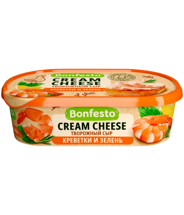 Cream Cheese shrimps and greens 140g - Food | TheHouse