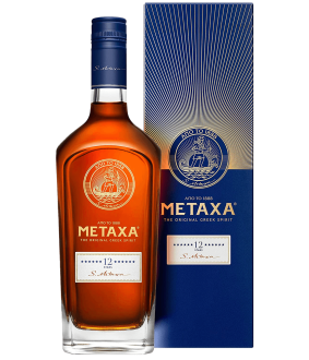 Brandy Metaxa 12 Stars + GB