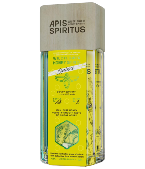 Quince flavored vodka Apis Spiritus